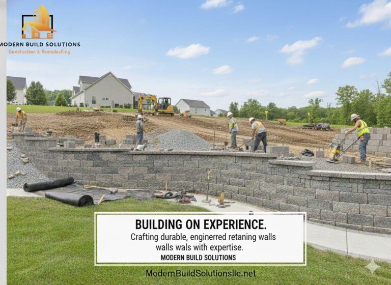 How Proper Retaining Wall Installation Prevents Erosion in Arlington Homes